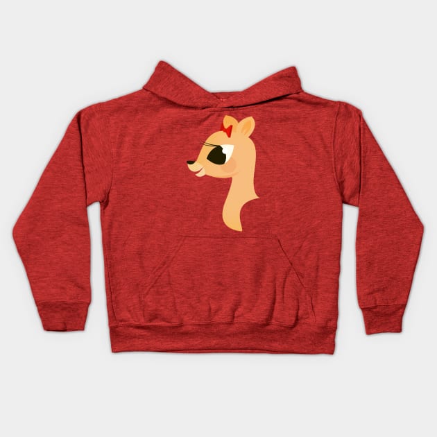 Rudolph the Red-Nosed Reindeer - Clarice Kids Hoodie by ChrisPaulFarias